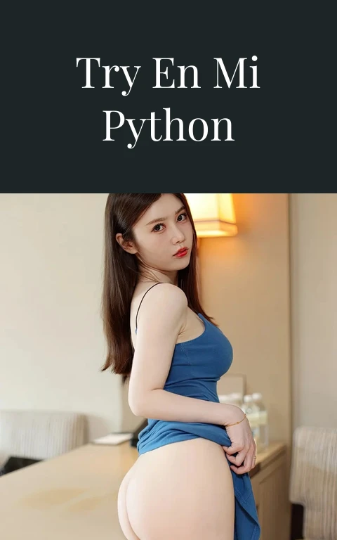Para Que Sirve Try En Mi Python Ardiente