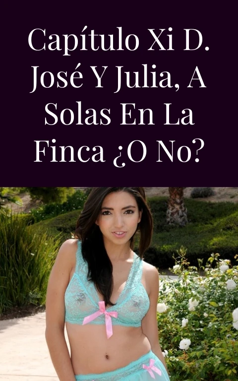 Capítulo XI D. José y Julia, a solas en la finca ¿o no?