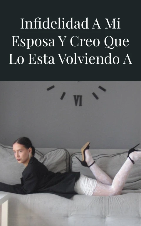 Le perdone una infidelidad a mi esposa y creo que lo esta volviendo a hacer
