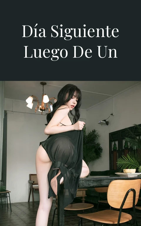Una pastilla del día siguiente luego de un increíble noche