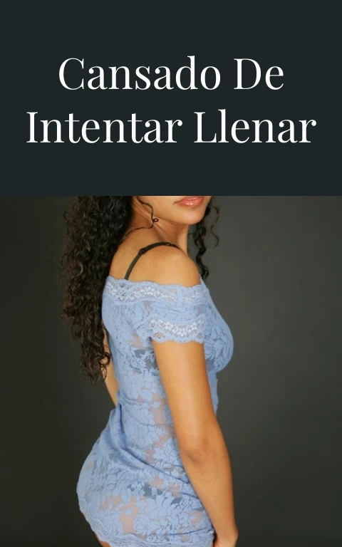 No Estás Cansado de Intentar Llenar Ese Vacío