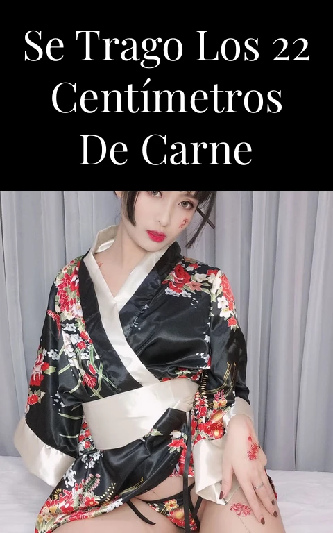 Se trago los 22 centímetros de carne